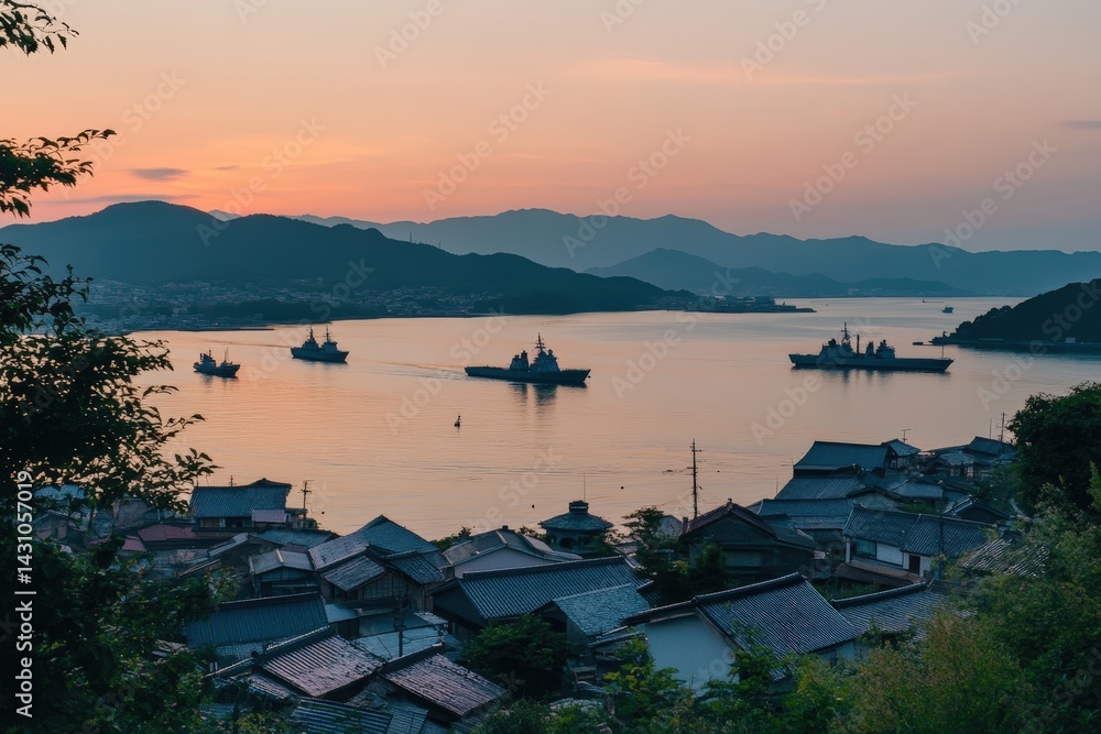 屈強な護衛艦の母港