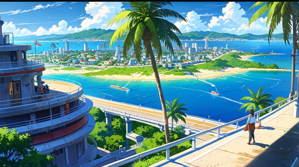 西の都の郊外。心のリゾート地