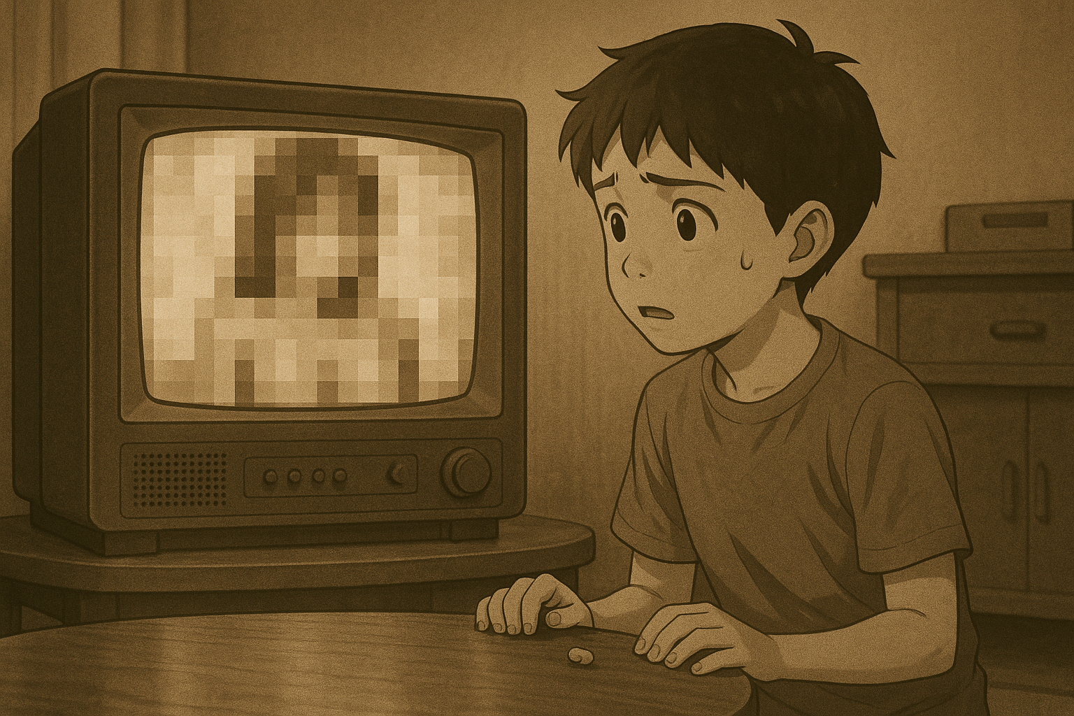 見てはいけないものをみてしまった、昭和に生きる少年