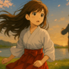 風花、ふわり