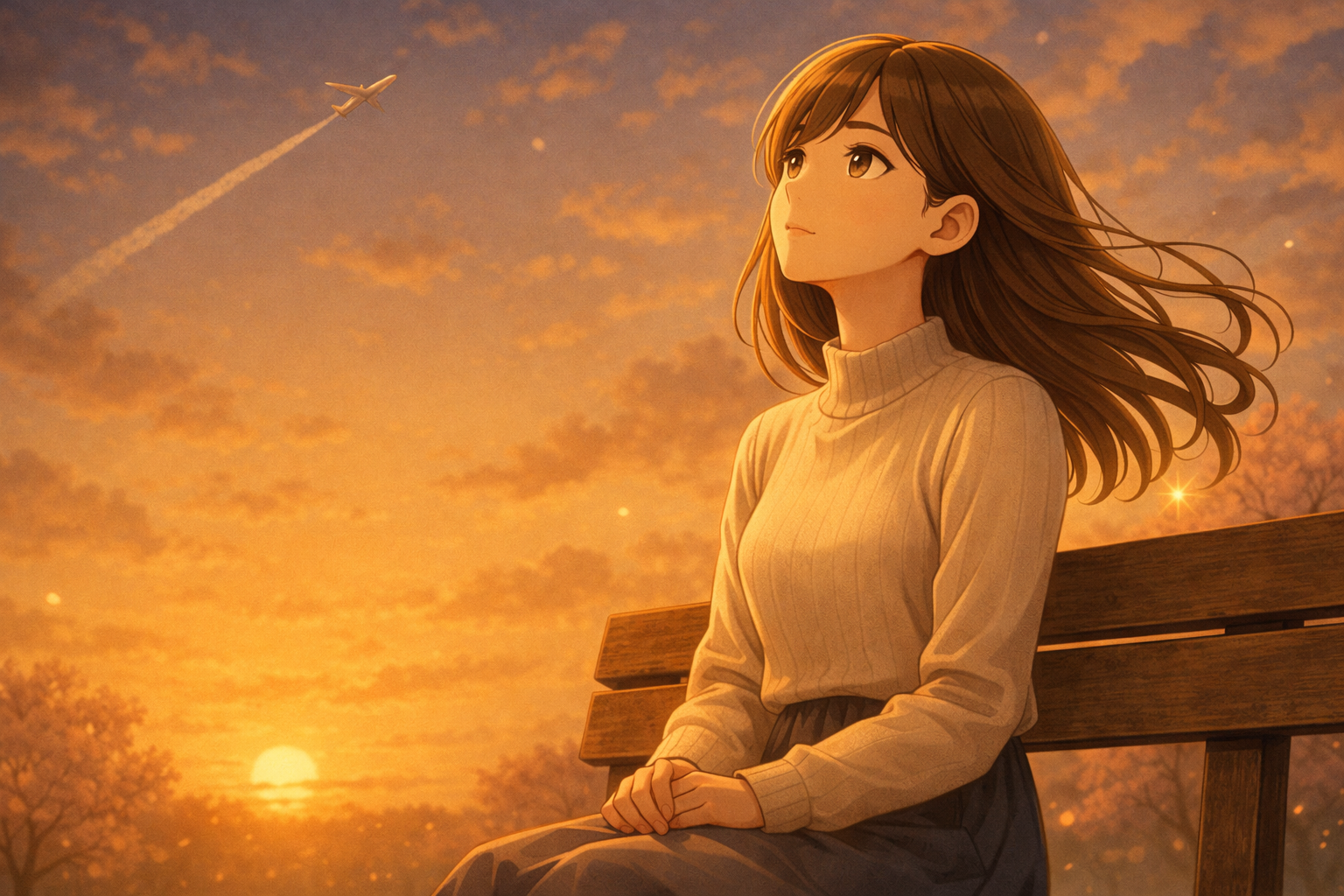 もう、大丈夫。 あの空を見上げていられるなら、 未来は、ちゃんと続いてるよ──