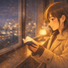 窓辺で読書