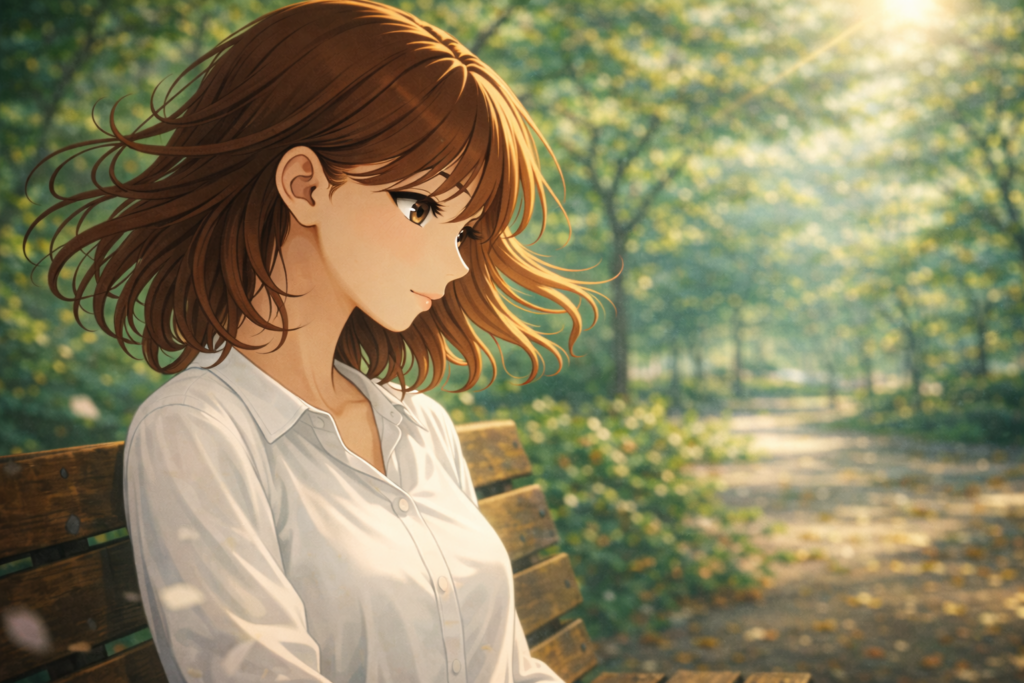 ──静かな風の中で、そっと物語の続きを受け止めている