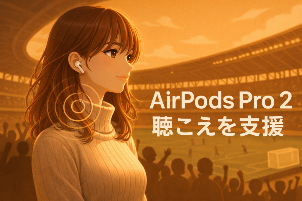 AirPods Pro2 会話強調